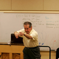 Image thumbnail for Rehearsal with Col. Arnald Gabriel in November 2006