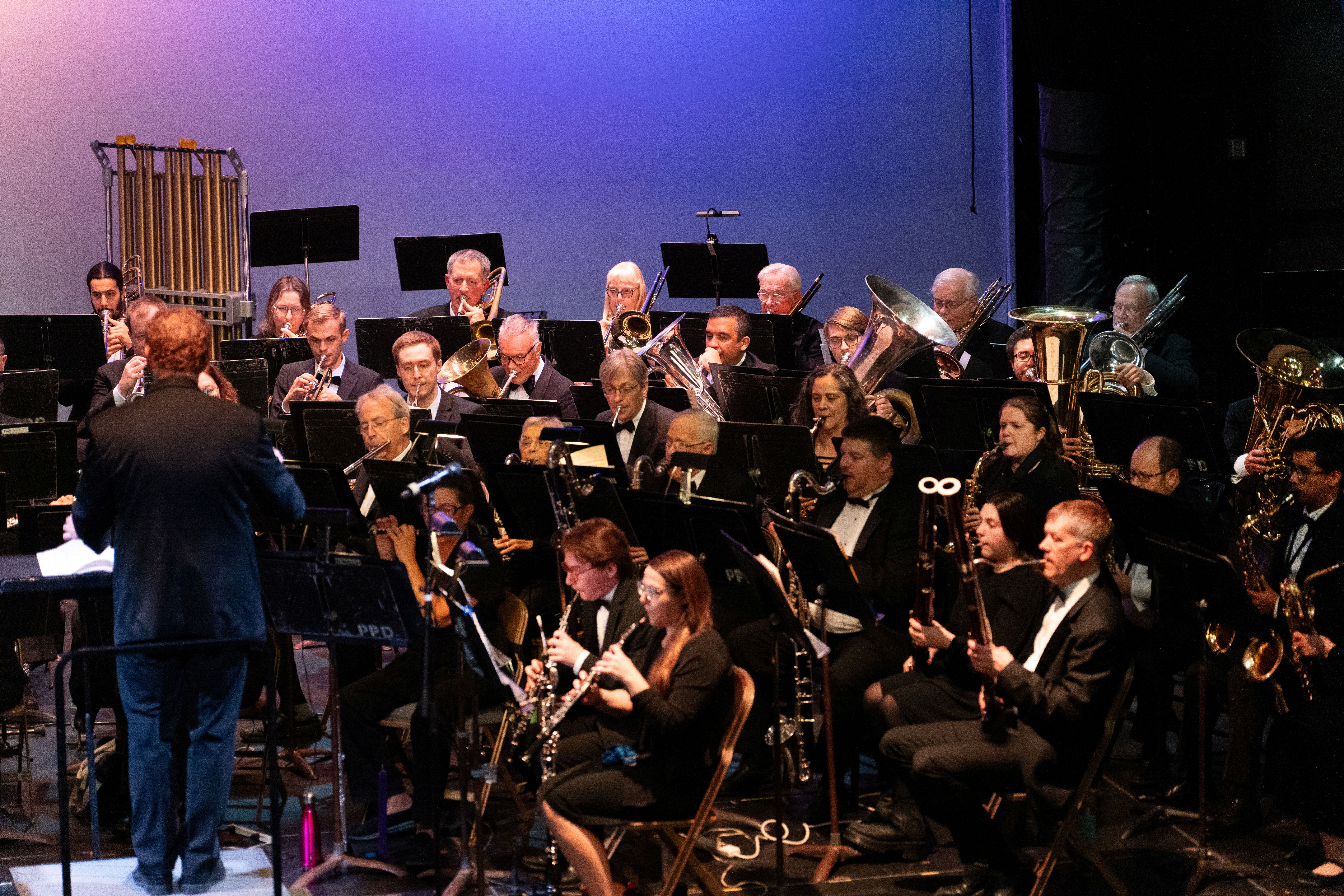 photograph of the Brass section